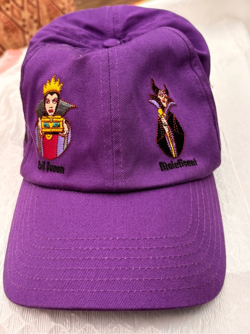 Disney Villains Baseball Cap, Embroidery, NWOT